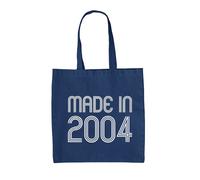 Made IN 2004 - Borsa Tote IN Tela - 2004 20 20th Compleanno Nascita Anno Età
