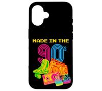Made In 90s, Vintage 90's, I Love 90's Era Graphic Design Custodia per iPhone 16