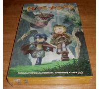 MADE IN ABYSS 1ª STAGIONE COMPLETA 2 BD+2 LIBRI+POSTALI+LAMINE NUOVO ANIME