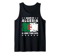 Made in Algeria a Long Time Ago Proud Algerian Algeria Flag Canotta