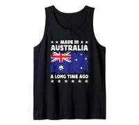 Made in Australia a Long Time Ago Australian Australia Flag Canotta