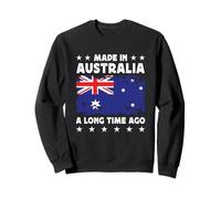 Made in Australia a Long Time Ago Australian Australia Flag Felpa