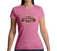 Made IN Bakewell - T-Shirt - Città Hometown Nato IN Derbyshire Idea Regalo