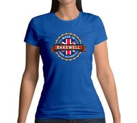 Made IN Bakewell - T-Shirt - Città Hometown Nato IN Derbyshire Idea Regalo