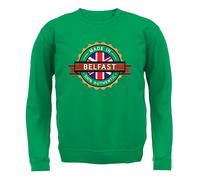 Made IN Belfast - Bambini Felpa/Maglione - Città Village Nato Love Live