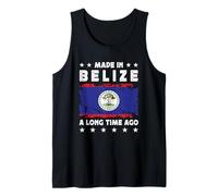 Made in Belize a Long Time Ago Proud Belizean Belize Flag Canotta