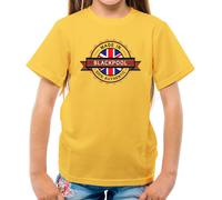 Made IN Blackpool - T-Shirt - Città Village Nato Amore Live