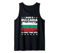 Made in Bulgaria a Long Time Ago Bulgarian Bulgaria Flag Canotta