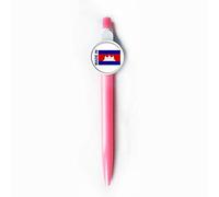 Made In Cambogia Country Love - Penna a sfera retrattile, colore: Blu
