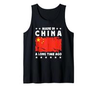 Made in China a Long Time Ago Proud Chinese China Flag Canotta