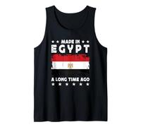Made in Egypt a Long Time Ago Proud Egyptian Egypt Flag Canotta
