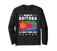 Made in Eritrea a Long Time Ago Proud Eritrean Eritrea Flag Maglia a Manica