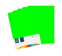 MADE IN EU 20 fogli di carta colorata VERDE NEON A4 80 g/m² CS Paper - carta per stampanti, carta per fotocopie, carta universale per la stampa, il crafting e la piegatura in formato A4