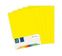 MADE IN EU 50 fogli di carta colorata GIALLO A4 80 g/m² CS Paper - carta per stampanti, carta per fotocopie, carta universale per la stampa, il crafting e la piegatura in formato A4