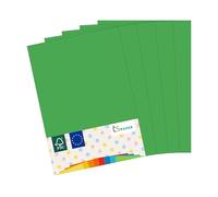MADE IN EU 50 fogli di carta colorata VERDE ERBA A4 80 g/m² CS Paper - carta per stampanti, carta per fotocopie, carta universale per la stampa, il crafting e la piegatura in formato A4