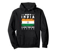 Made in India a Long Time Ago Proud Indian India Flag Felpa con Cappuccio