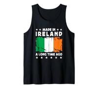 Made in Ireland a Long Time Ago Proud Irish Ireland Flag Canotta