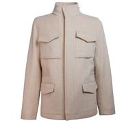 Made in Italy Beige Wool Men Jacket - IT48 | M