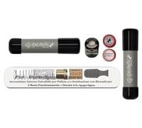 Made in Italy. Dal Produttore lo Spegnisigaro Put-Butts Mod. L 080 REMOVER con Meccanismo interno Estraibile per Pulizia. Tappo Visore Capsula Attiva-Esausta. Colore English Grey.