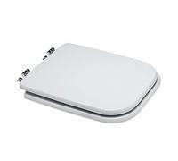 "Made in Italy" Sedile CopriWC Compatibile Conca Ideal Standard, Colore Bianco
