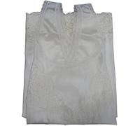 MADE IN ITALY Sottoveste Donna Spalla Larga con Pizzo