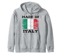 Made in Italy with Italy Flag Novelty Graphic Cool Designs Felpa con Cappuccio