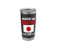 Made In Japan A Long Time Ago Divertente Giapponese Compleanno Bicchiere termico in acciaio inox doppia parete