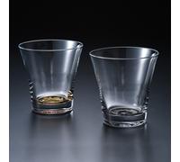 Made in Japan Nurimon de Verre Free Glass 2 pezzi con oro argento set Nakanishi