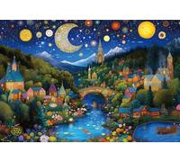 [Made in Japan] Puzzle da 1000 pezzi Beverly: una notte tranquilla e magica