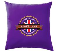 Made IN King's Lynn - Cuscino - Città Villaggio Born Love Live Homewtown