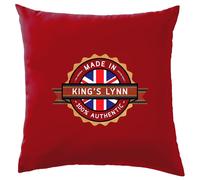 Made IN King's Lynn - Cuscino - Città Villaggio Born Love Live Homewtown
