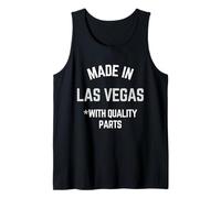 Made in Las Vegas Slogan Divertente Nato a Las Vegas Canotta