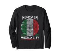 Made in Mexico City Messico - Orgoglioso Messicano Maglia a Manica
