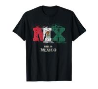 Made in Mexico MX - Bandiera vintage Pride Heritage Culture Maglietta