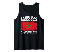 Made in Morocco a Long Time Ago Proud Moroccan Morocco Flag Canotta