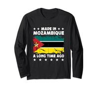Made in Mozambique a Long Time Ago Mozambican Flag Maglia a Manica