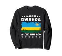 Made in Rwanda a Long Time Ago Proud Rwandan Rwanda Flag Felpa