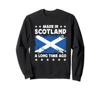 Made in Scotland a Long Time Ago Scottish Scotland Flag Felpa