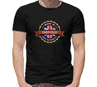 Made IN Sheffield T-Shirt - Hometown - Città FC - Nato IN - Regalo