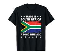 Made in South Africa a Long Time Ago South African Flag Maglietta