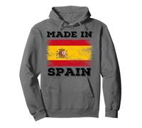 Made in Spain with Spain Flag Novelty Graphic Cool Designs Felpa con Cappuccio