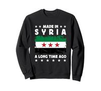 Made in Syria a Long Time Ago Proud Syrian Syria Flag Felpa