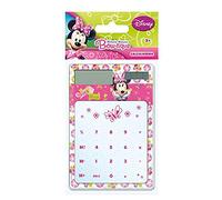 Made in Trade Calcolatrice Trasparente Minnie, Argento, Bianco, 20 x 10 x 2 cm