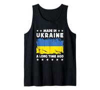 Made in Ukraine a Long Time Ago Proud Ukrainian Ukraine Flag Canotta
