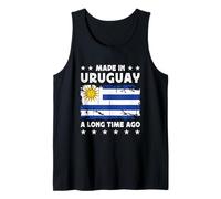 Made in Uruguay a Long Time Ago Proud Uruguayan Uruguay Flag Canotta