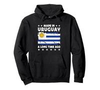 Made in Uruguay a Long Time Ago Proud Uruguayan Uruguay Flag Felpa con Cappuccio