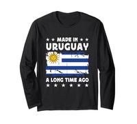 Made in Uruguay a Long Time Ago Proud Uruguayan Uruguay Flag Maglia a Manica