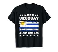 Made in Uruguay a Long Time Ago Proud Uruguayan Uruguay Flag Maglietta