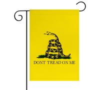 Made IN USA Dont Tread On Me Gadsden Giardino Flag 45.7cmx30.5cm 2 Lati Canna No