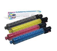 MADE IN USA TONER Ricambio compatibile per Ricoh MP C3001, MP C3501, MPC3001, MPC3501, Savin C9130 C9135 - (nero, ciano, magenta, giallo, confezione da 4, nero, 22.500, colore 16.000 pagine